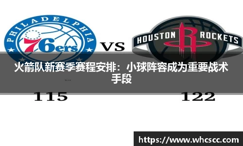 火箭队新赛季赛程安排：小球阵容成为重要战术手段